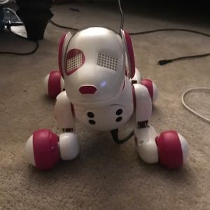 Original Spin Master Zoomer Pink Dalmatian robotic Dog